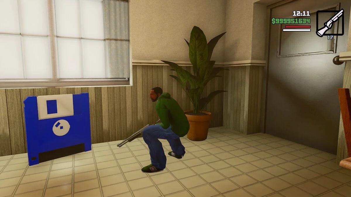 Улучшена иконка сохранения  / GTA San Andreas: The Definitive Edition