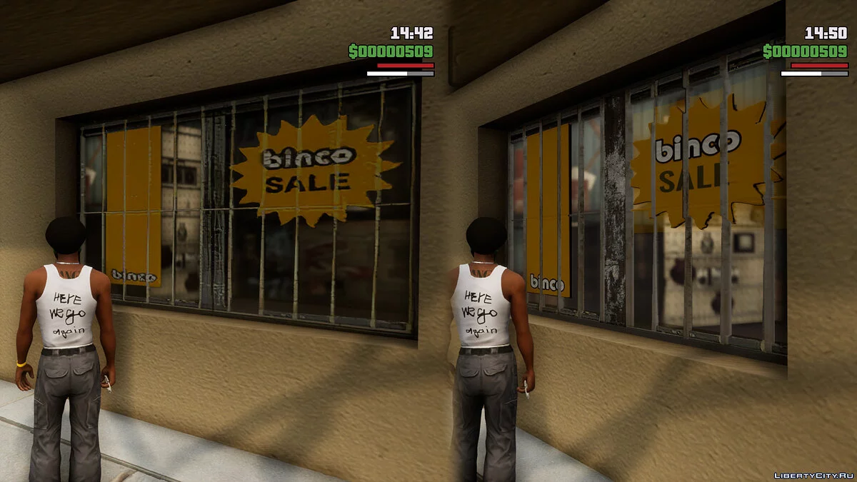 Улучшенные текстуры Binco / GTA San Andreas: The Definitive Edition