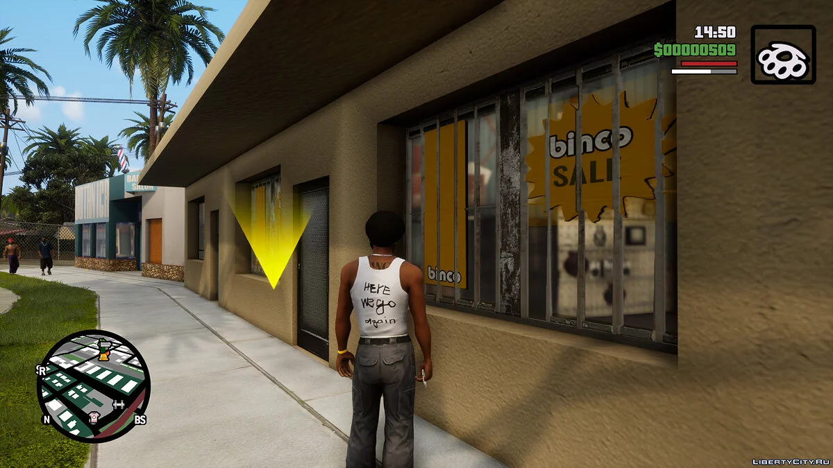 Улучшенные текстуры Binco / GTA San Andreas: The Definitive Edition