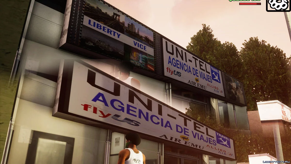 Улучшенные текстуры вывесок в Гантоне 1.1 / GTA San Andreas: The Definitive Edition