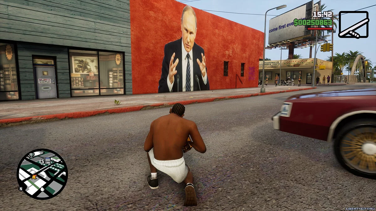 Владимир Путин Remastered / GTA San Andreas: The Definitive Edition