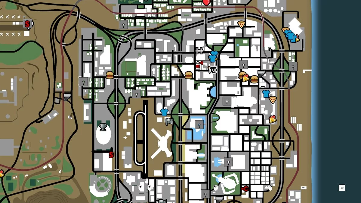 Альтернативные иконки / GTA San Andreas: The Definitive Edition