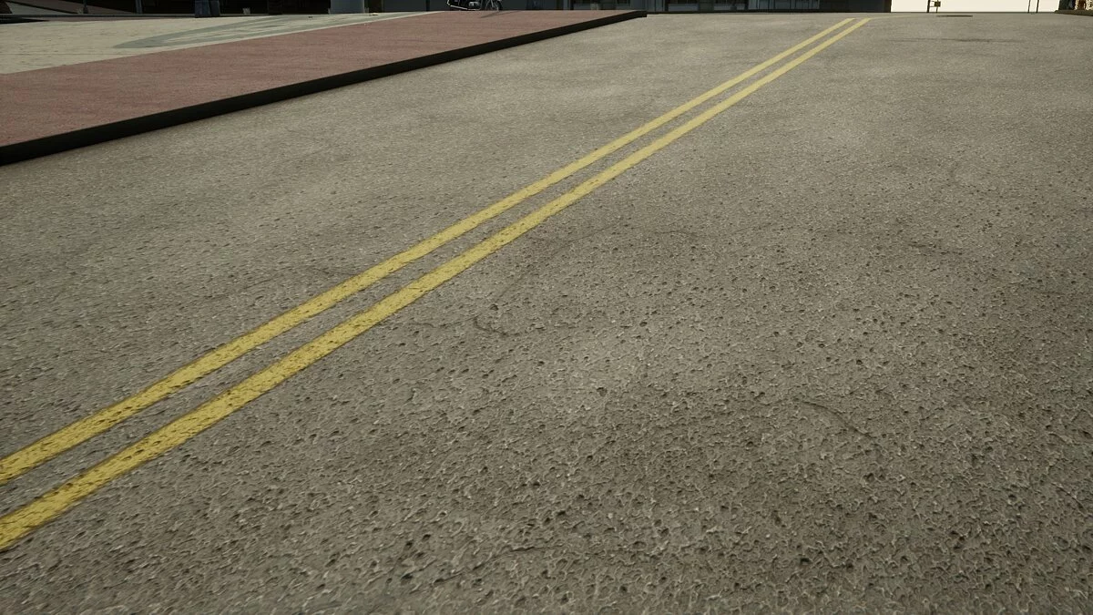 Исправление наложения текстур дороги / GTA San Andreas: The Definitive Edition