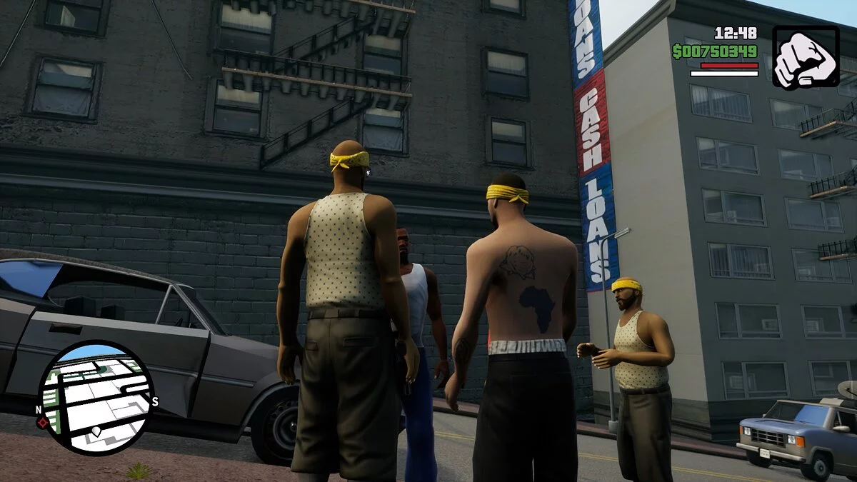 Исправление татуировок для Вагос / GTA San Andreas: The Definitive Edition