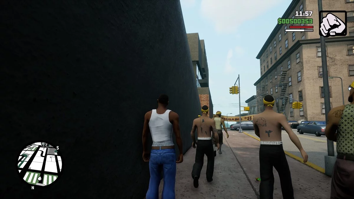 Исправление татуировок для Вагос / GTA San Andreas: The Definitive Edition