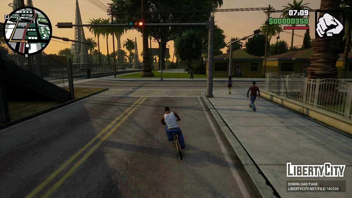 Мобильный худ / GTA San Andreas: The Definitive Edition