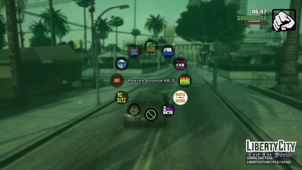 Цветные иконки радиостанций / GTA San Andreas: The Definitive Edition