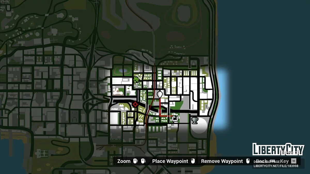 Классический радар / GTA San Andreas: The Definitive Edition