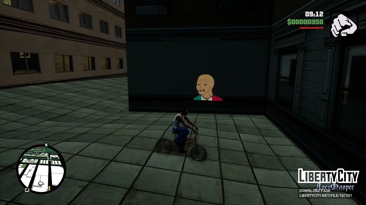Мемы вместо граффити банд / GTA San Andreas: The Definitive Edition