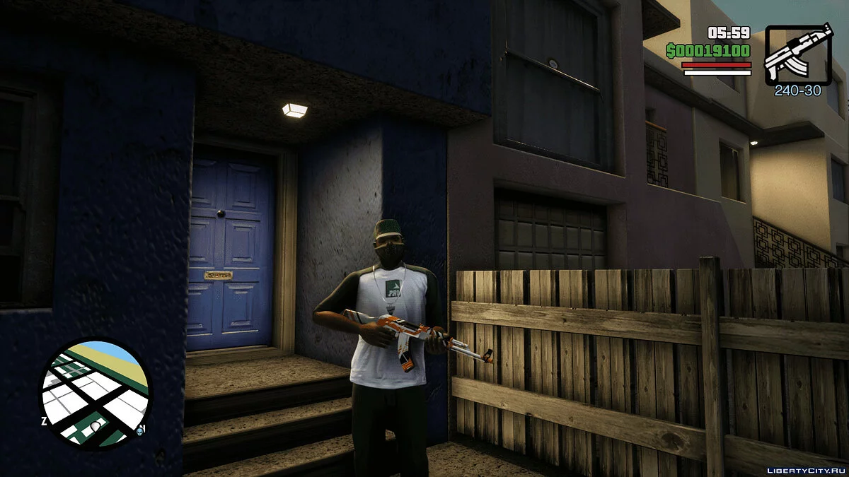 Asiimov weapons - Mini pack / GTA San Andreas: The Definitive Edition