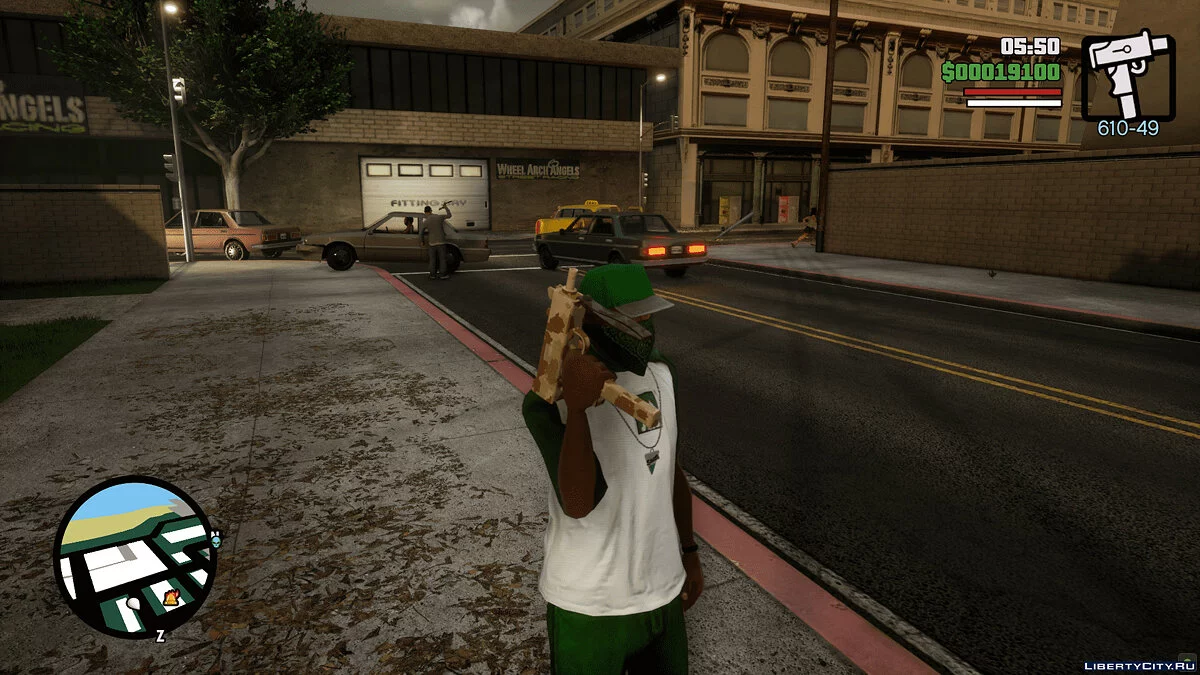 Desert weapons - Mini pack / GTA San Andreas: The Definitive Edition