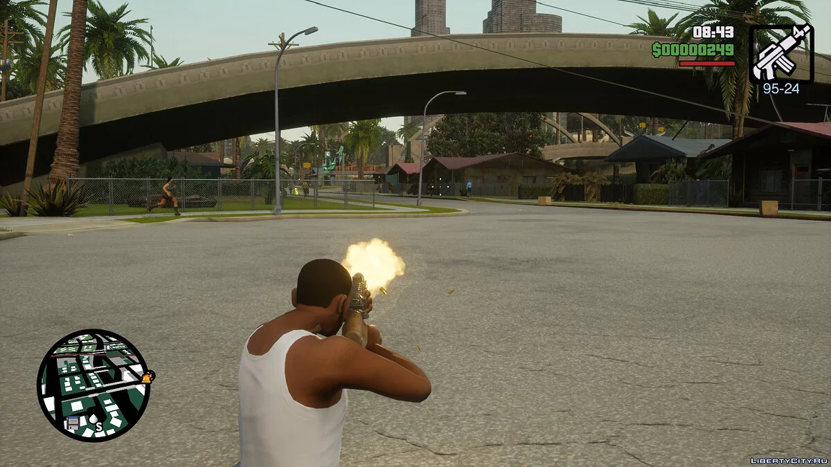 M29 Infantry Assault Rifle from Serious Sam 4 / GTA San Andreas: The Definitive Edition