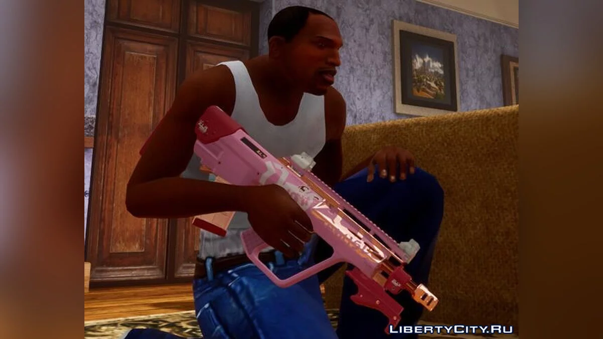 Сборник оружия из Call of Duty Modern Warfare 2019 / GTA San Andreas: The Definitive Edition