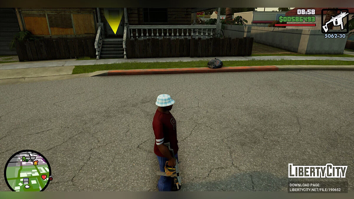 Сборник оружия из Modern Warfare / GTA San Andreas: The Definitive Edition