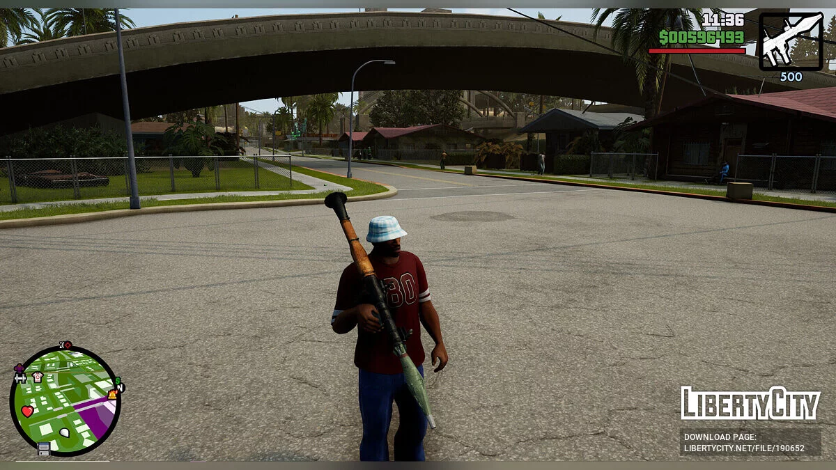 Сборник оружия из Modern Warfare / GTA San Andreas: The Definitive Edition