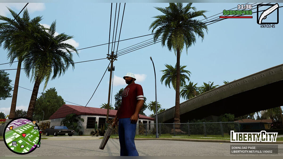 Сборник оружия из Modern Warfare / GTA San Andreas: The Definitive Edition