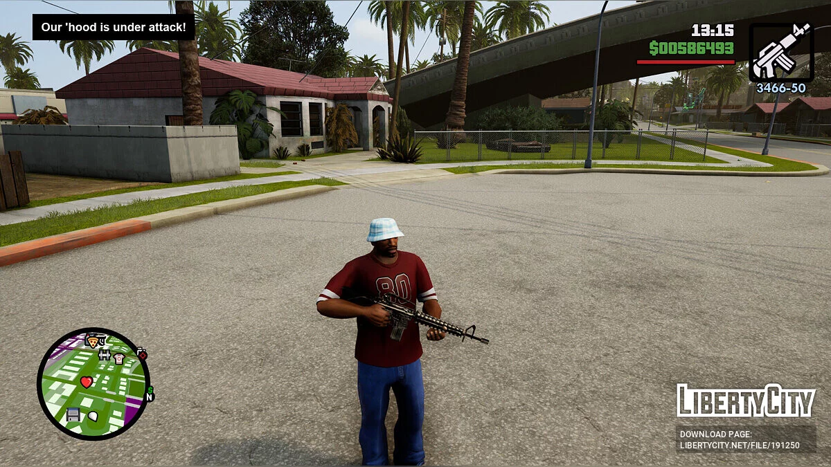 Сборник оружия из Manhunt / GTA San Andreas: The Definitive Edition