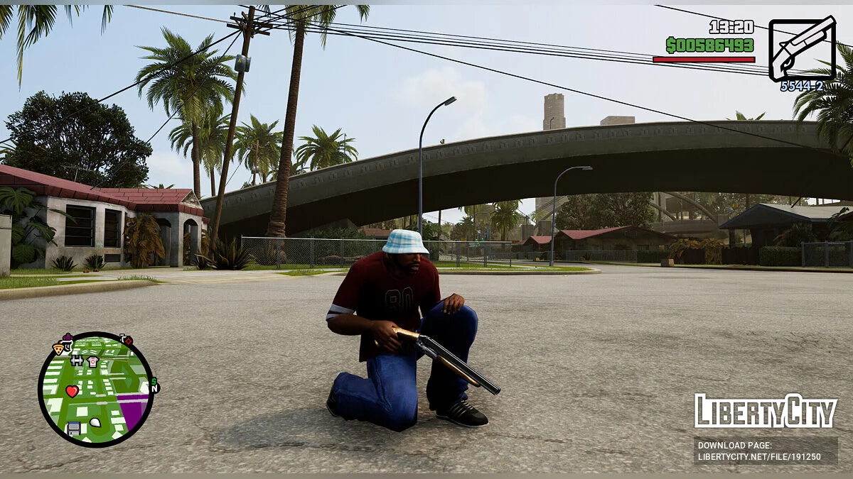 Сборник оружия из Manhunt / GTA San Andreas: The Definitive Edition