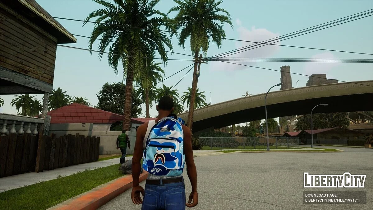 Гуччи и Bape рюкзаки / GTA San Andreas: The Definitive Edition