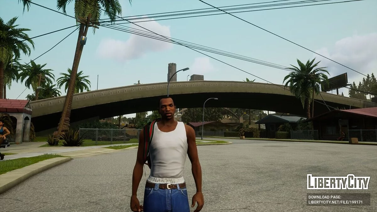 Гуччи и Bape рюкзаки / GTA San Andreas: The Definitive Edition
