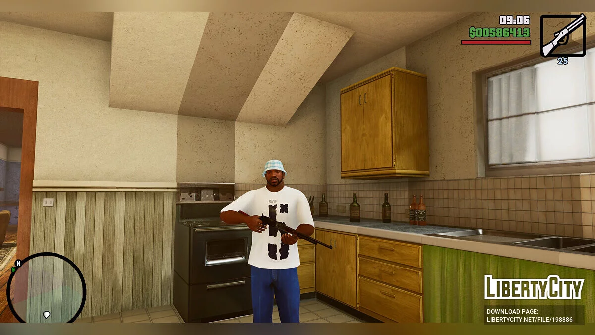 Улучшенный сборник оружия / GTA San Andreas: The Definitive Edition