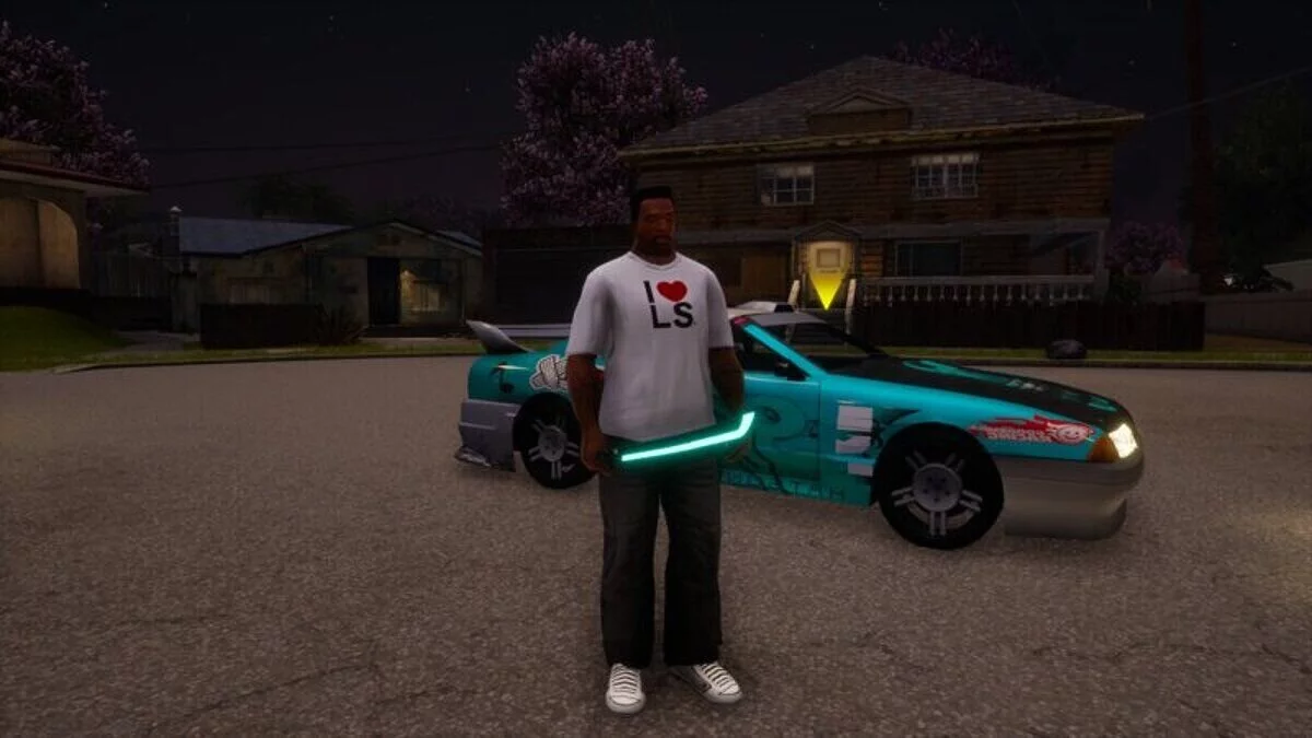 Sci-Fi Katana / GTA San Andreas: The Definitive Edition