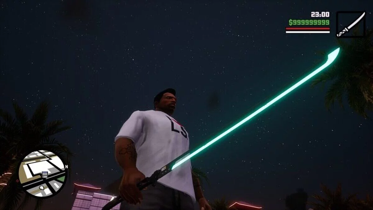 Sci-Fi Katana / GTA San Andreas: The Definitive Edition