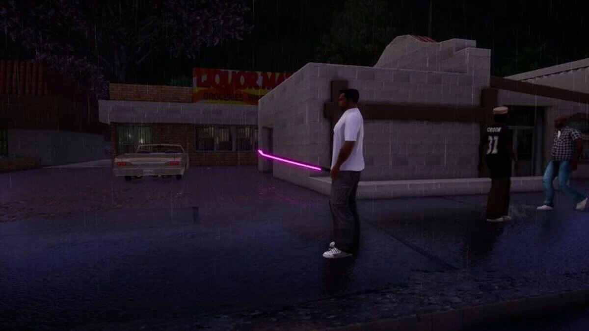 Sci-Fi Katana / GTA San Andreas: The Definitive Edition