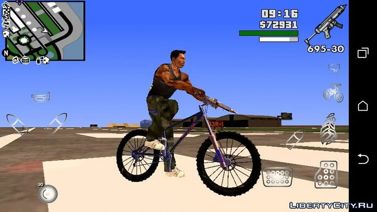 Велосипед из GTA 5 / GTA San Andreas (iOS, Android)