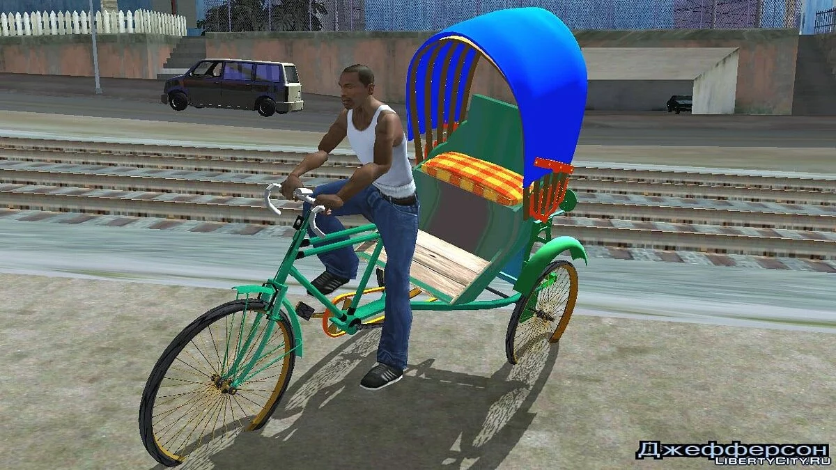 Cycle Rickshwa v2 / GTA San Andreas (iOS, Android)