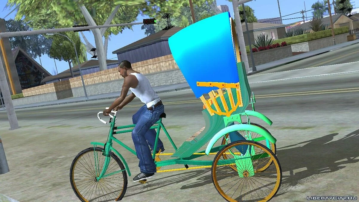 Cycle Rickshwa v2 / GTA San Andreas (iOS, Android)