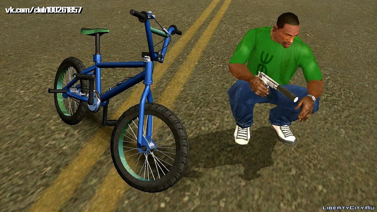 BMX из GTA 5 (только DFF) / GTA San Andreas (iOS, Android)