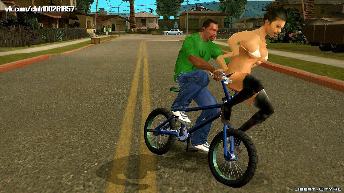 Скачать BMX из GTA 5 (только DFF) для GTA San Andreas (iOS, Android)