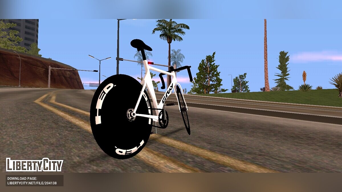 Скачать Gray Fixie - Велик с одной передачей для GTA San Andreas (iOS,  Android)