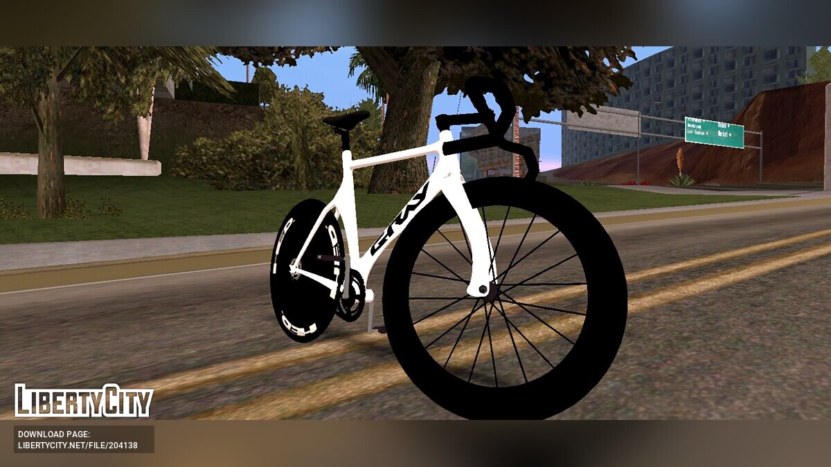 Скачать Gray Fixie - Велик с одной передачей для GTA San Andreas (iOS,  Android)