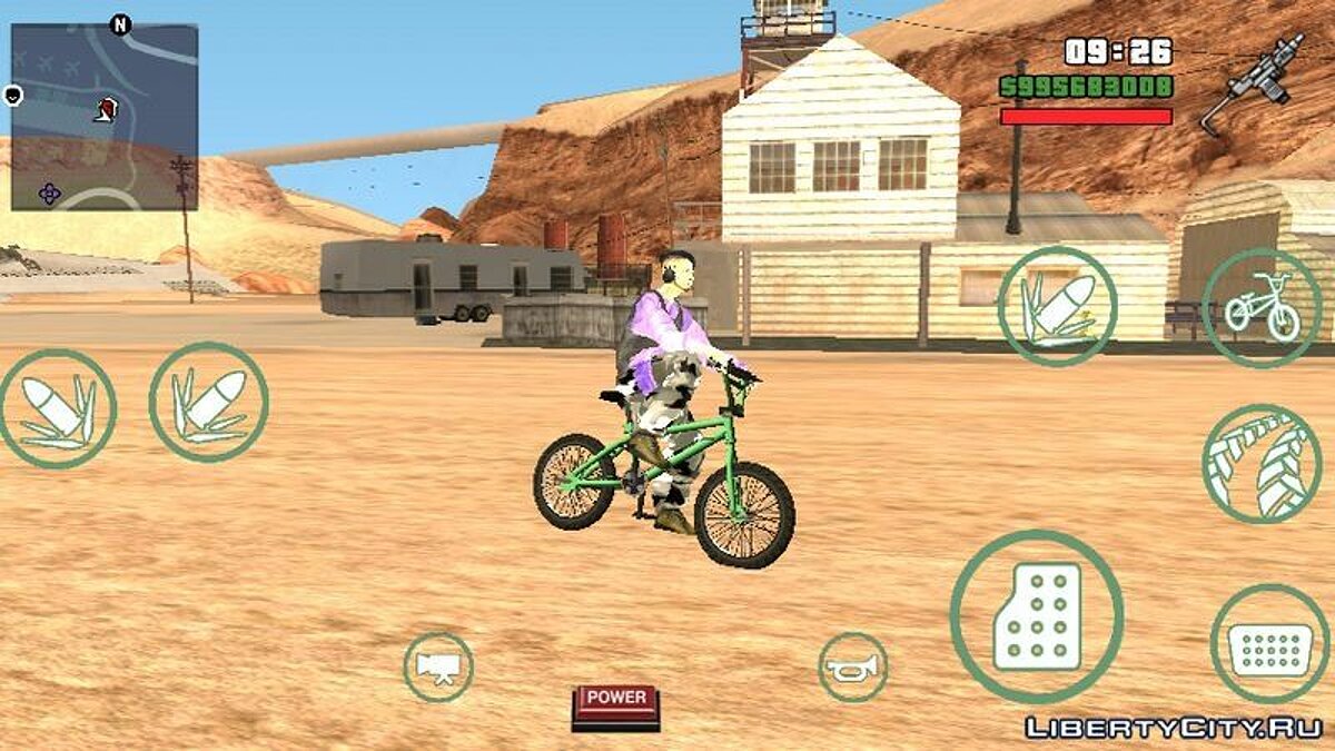 gta v bike for GTA San Andreas (iOS, Android) - Картинка #2