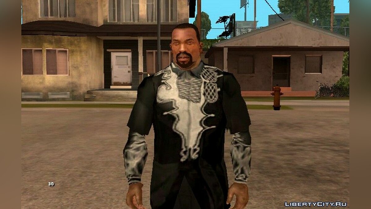 Скачать Одежда Черной пантеры для GTA San Andreas (iOS, Android)