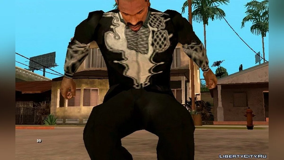 Одежда Черной пантеры / GTA San Andreas (iOS, Android)