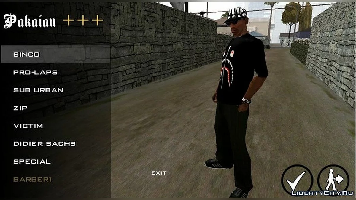 Футболка Bape Shark / GTA San Andreas (iOS, Android)