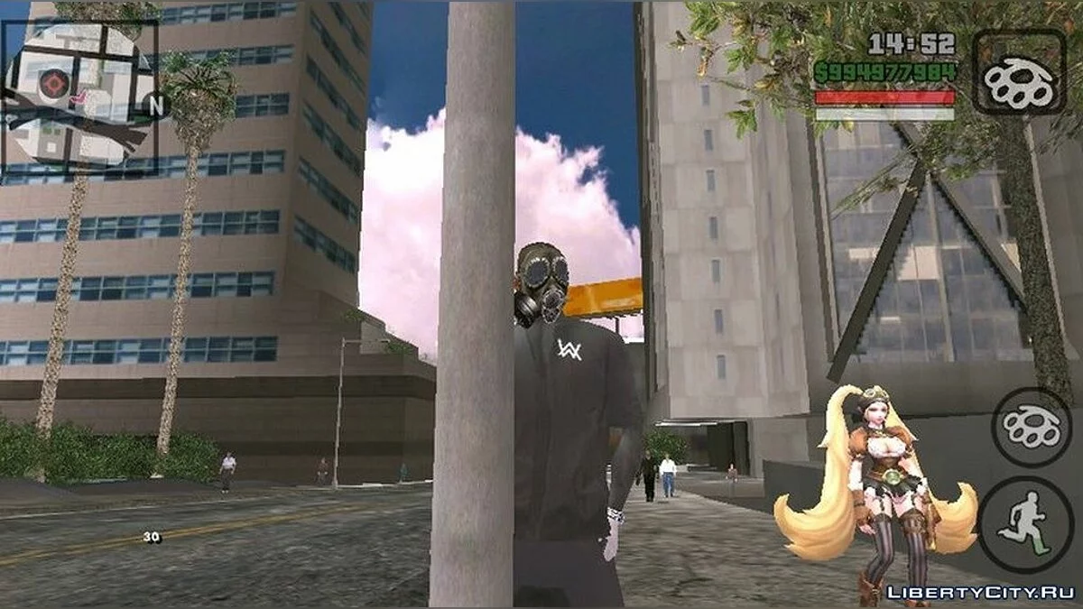 Кофта Alan Walker  / GTA San Andreas (iOS, Android)