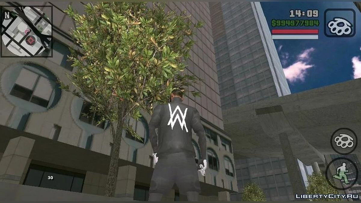 Кофта Alan Walker  / GTA San Andreas (iOS, Android)