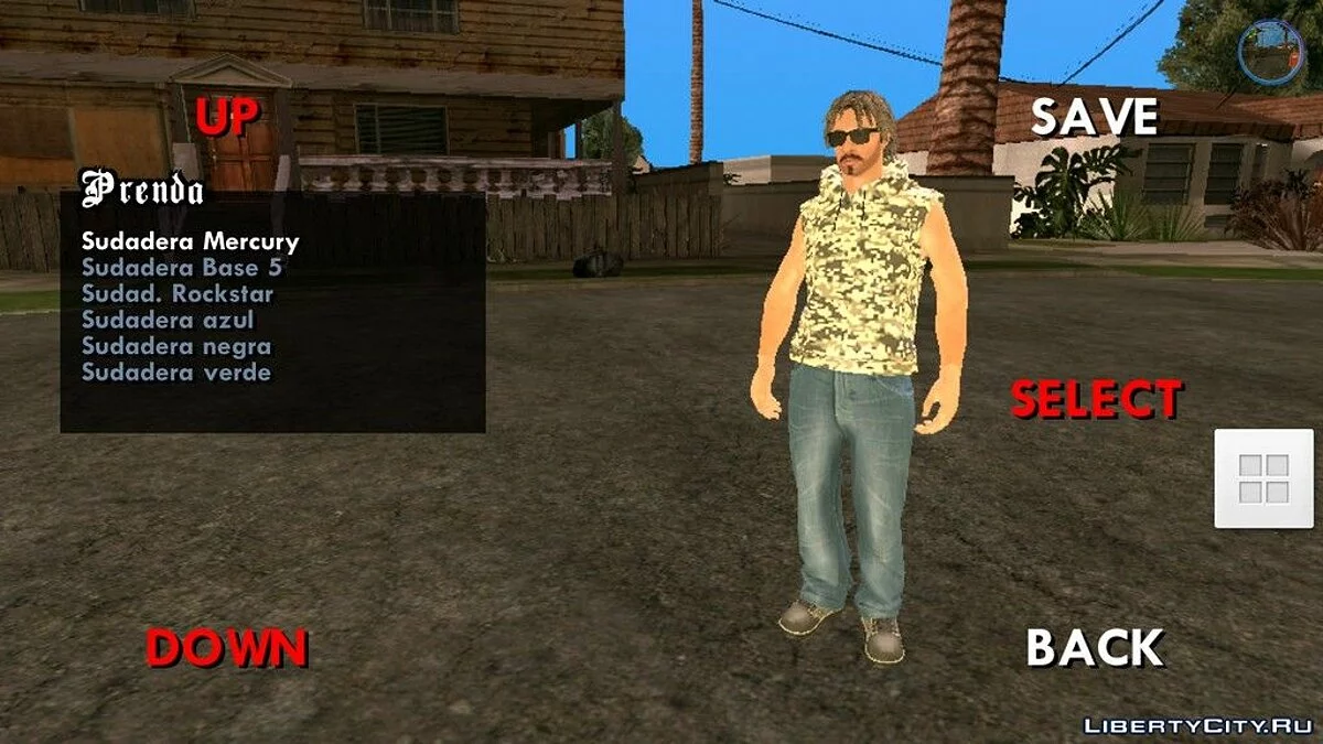 Сборник одежды из GTA Online / GTA San Andreas (iOS, Android)