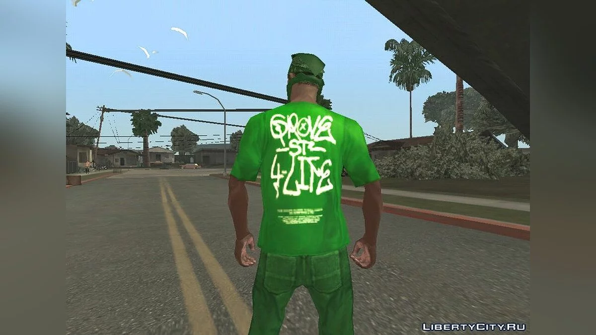 Футболка GSF / GTA San Andreas (iOS, Android)
