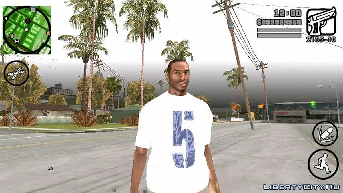 Пак футболок высокого качества / GTA San Andreas (iOS, Android)