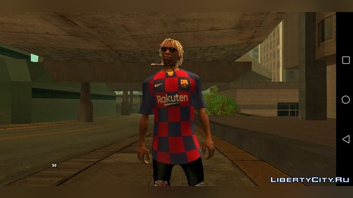 Скачать Jersey Juventus Home 19-20 для GTA San Andreas (iOS, Android)