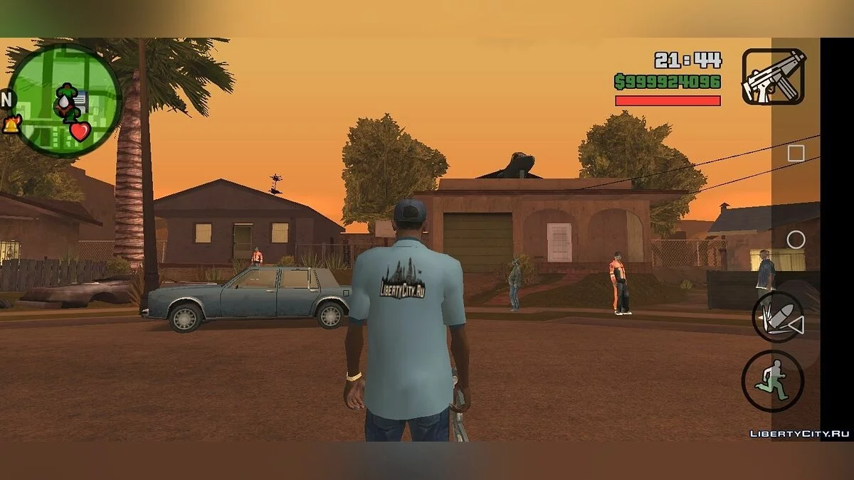 Майка "I like LibertyCity.ru" от Storozh / GTA San Andreas (iOS, Android)