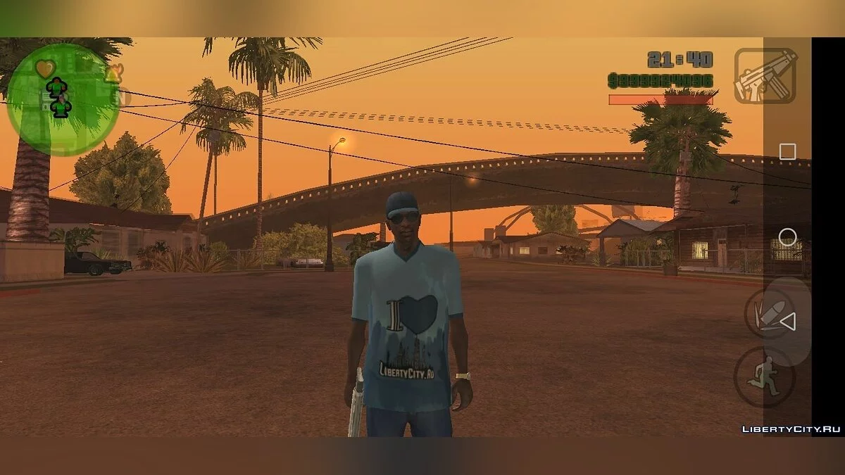 Майка "I like LibertyCity.ru" от Storozh / GTA San Andreas (iOS, Android)