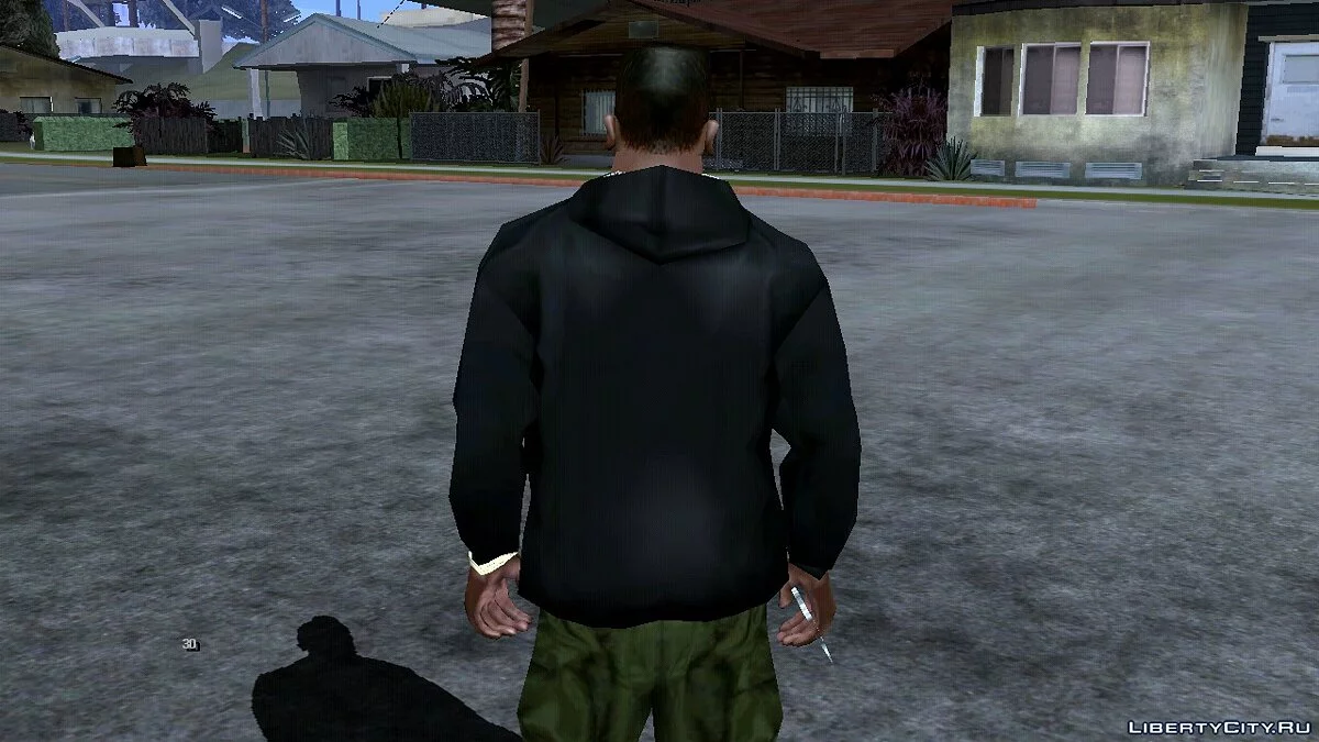 Черная толстовка ФК Ливерпуль 2020 / GTA San Andreas (iOS, Android)