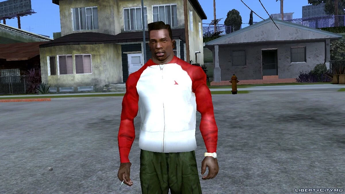 Большой сборник одежды и татуировок  / GTA San Andreas (iOS, Android)