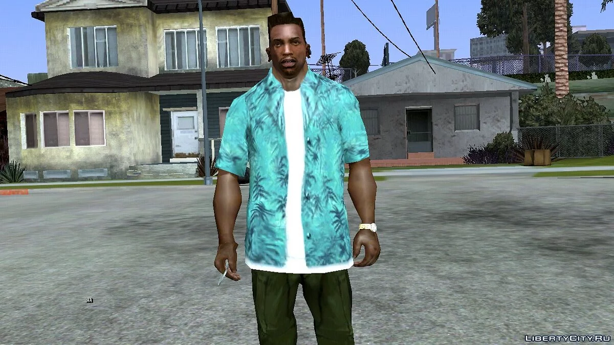 Большой сборник одежды и татуировок  / GTA San Andreas (iOS, Android)